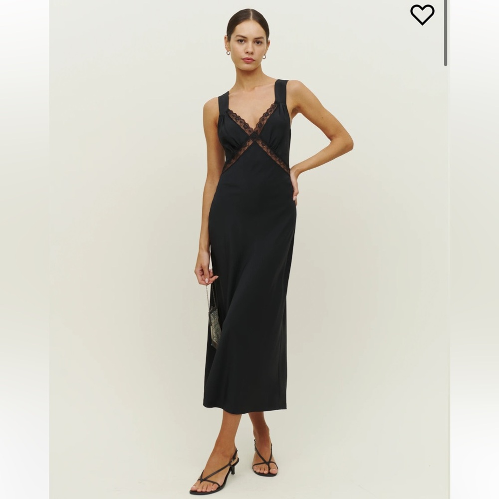 NWOT Reformation Provence Silk Dress